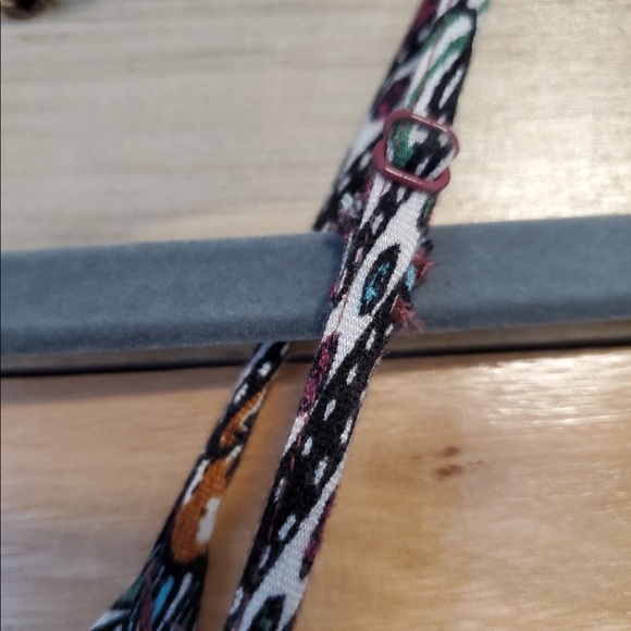 American Eagle Floral Print Beaded Sequence Romper - Picture 5 of 10